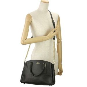 SAGE BLACK CARRYALL (COACH F28976)